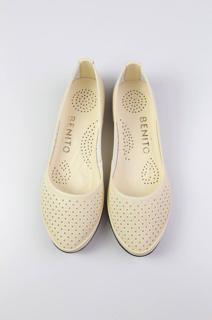 картинка Балетки кожаные Benito от магазина Pratik