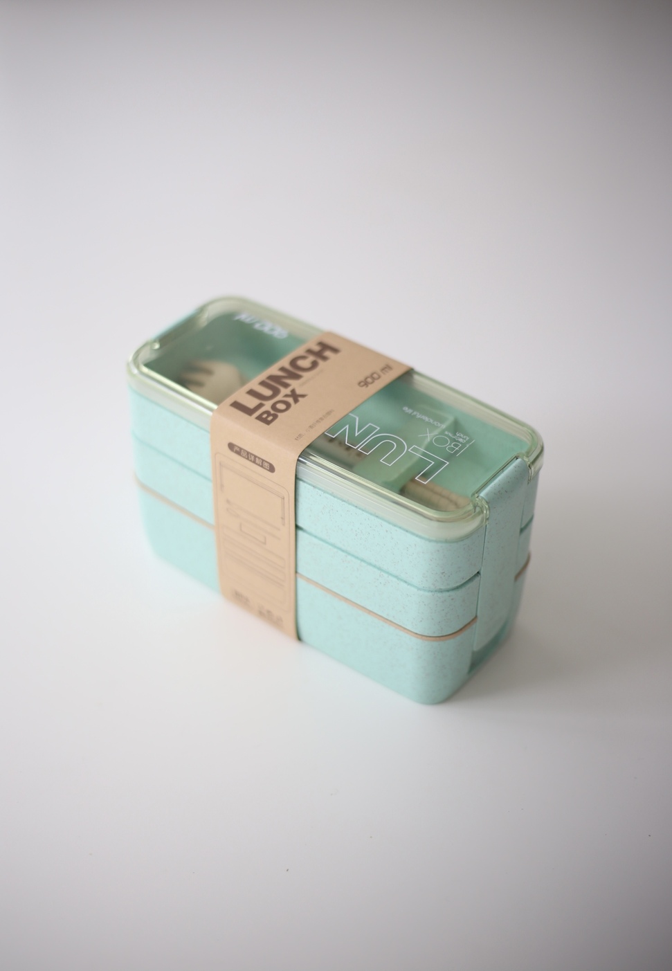 картинка Ланч-бокс 900 мл Зеленый от магазина Pratik