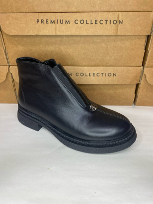 Ботинки кожаные Benito GL0906 new- фото 1 - интернет-магазин обуви Pratik