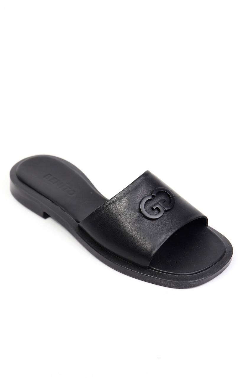 картинка Шлепанцы кожаные Benito от магазина Pratik