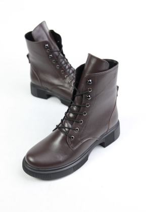 Ботинки кожаные Benito 43842/32 new- фото 1 - интернет-магазин обуви Pratik