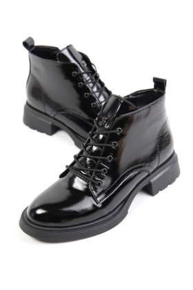 Ботинки кожаные Benito 1129/12/02 new- фото 1 - интернет-магазин обуви Pratik