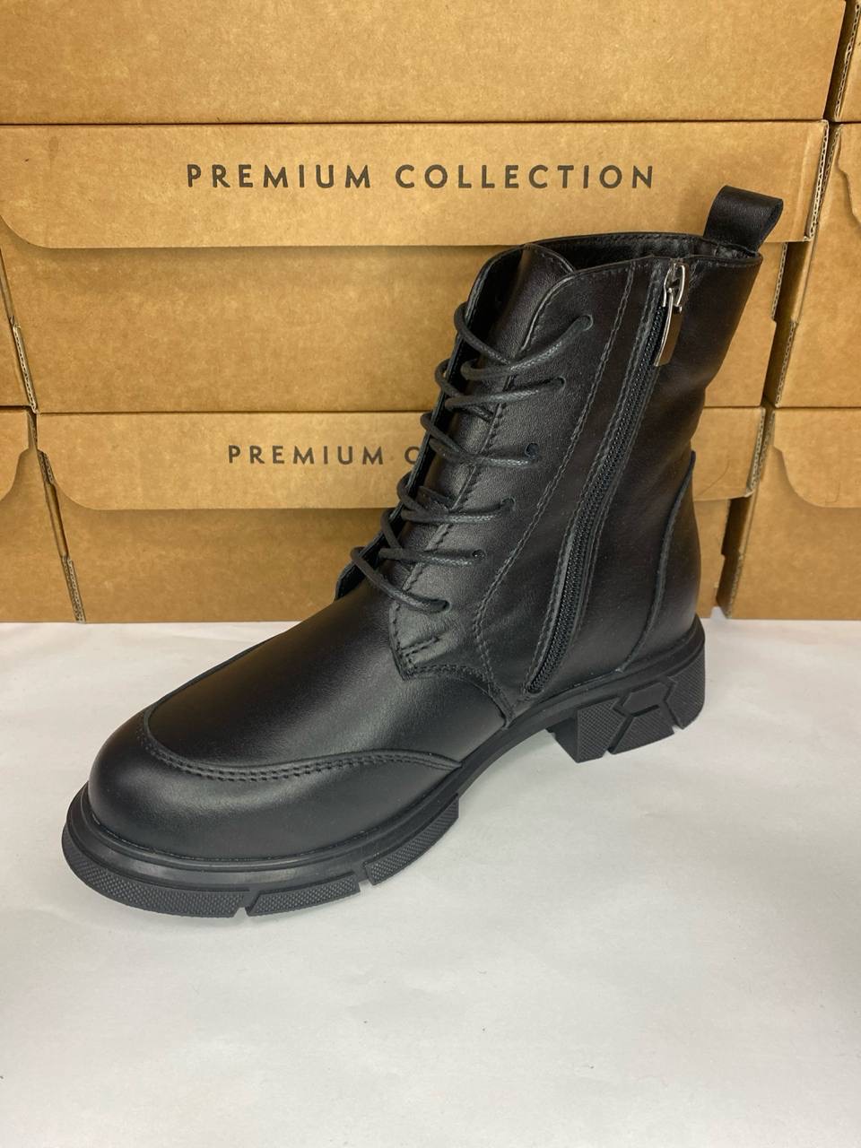 картинка Ботинки кожаные Benito от магазина Pratik