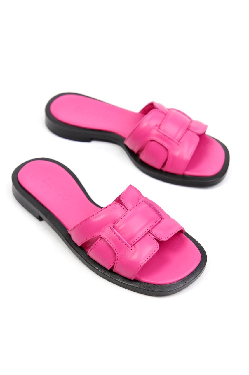 картинка Шлепанцы кожаные Benito от магазина Pratik