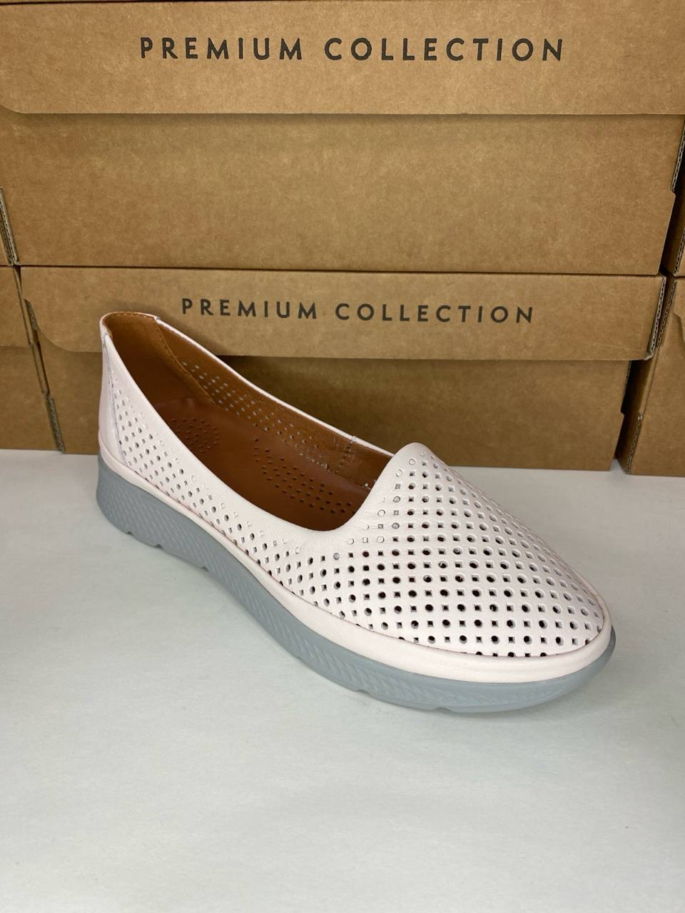 картинка Балетки кожаные Benito от магазина Pratik