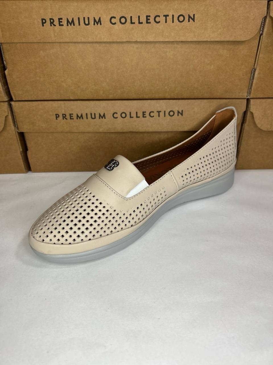 картинка Балетки кожаные Benito от магазина Pratik