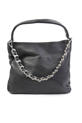 Сумка кожаная Solana 2868black- фото 1 - интернет-магазин обуви Pratik