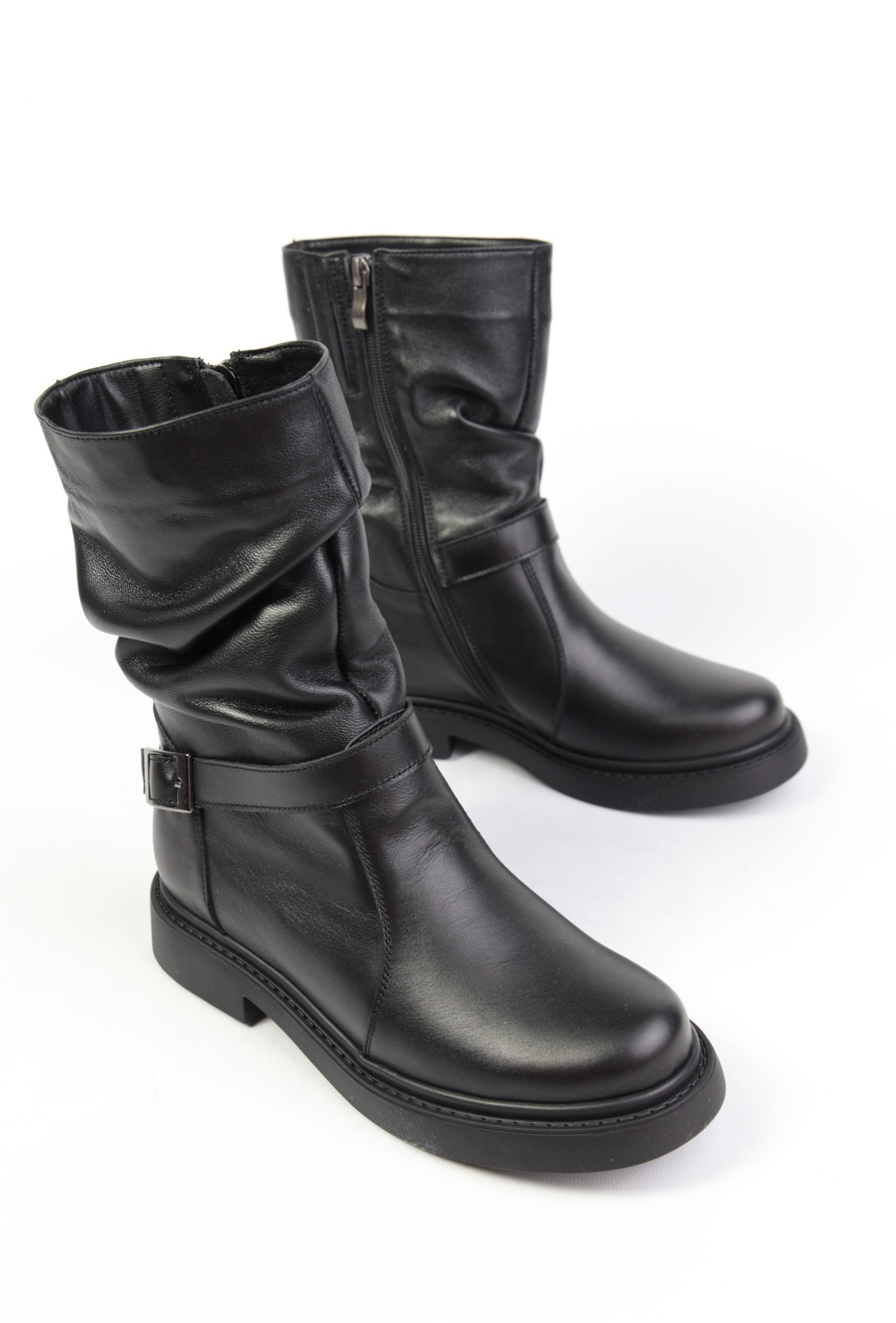 картинка Ботинки кожаные Benito от магазина Pratik