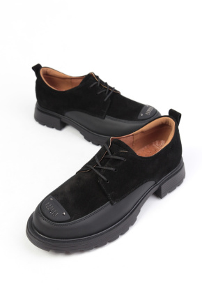 Туфли замшевые Benito 2201/02-01m/07 new- фото 1 - интернет-магазин обуви Pratik