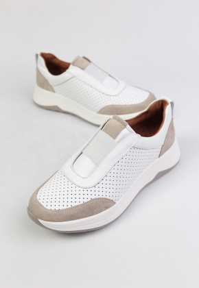  Кроссовки кожаные Benito 2200.1/06-160/07 new- фото 1 - интернет-магазин обуви Pratik