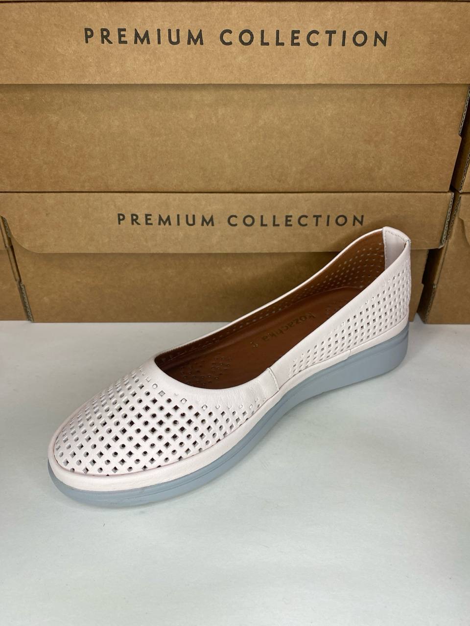 картинка Балетки кожаные Benito от магазина Pratik