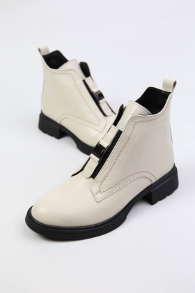 Ботинки кожаные Benito 1166/43/02 new- фото 1 - интернет-магазин обуви Pratik