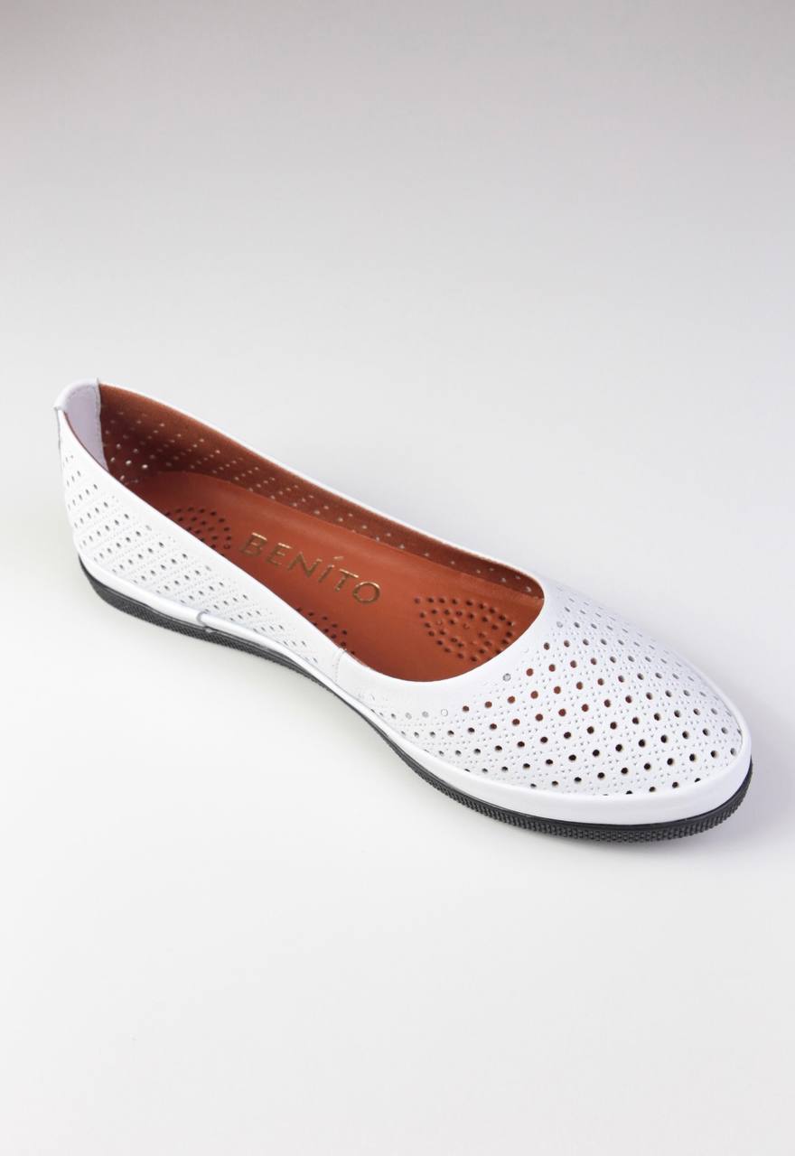 картинка Балетки кожаные Benito от магазина Pratik