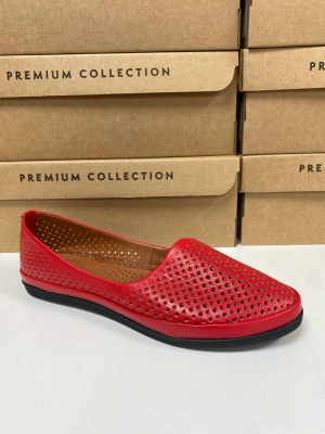 Балетки кожаные Benito GL0202- фото 1 - интернет-магазин обуви Pratik