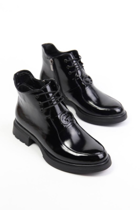 Ботинки кожаные Benito 1219/12/02 new- фото 1 - интернет-магазин обуви Pratik