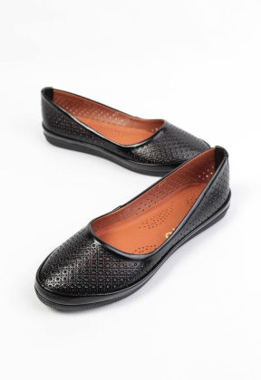 Балетки кожаные Benito 23342/10 new- фото 1 - интернет-магазин обуви Pratik