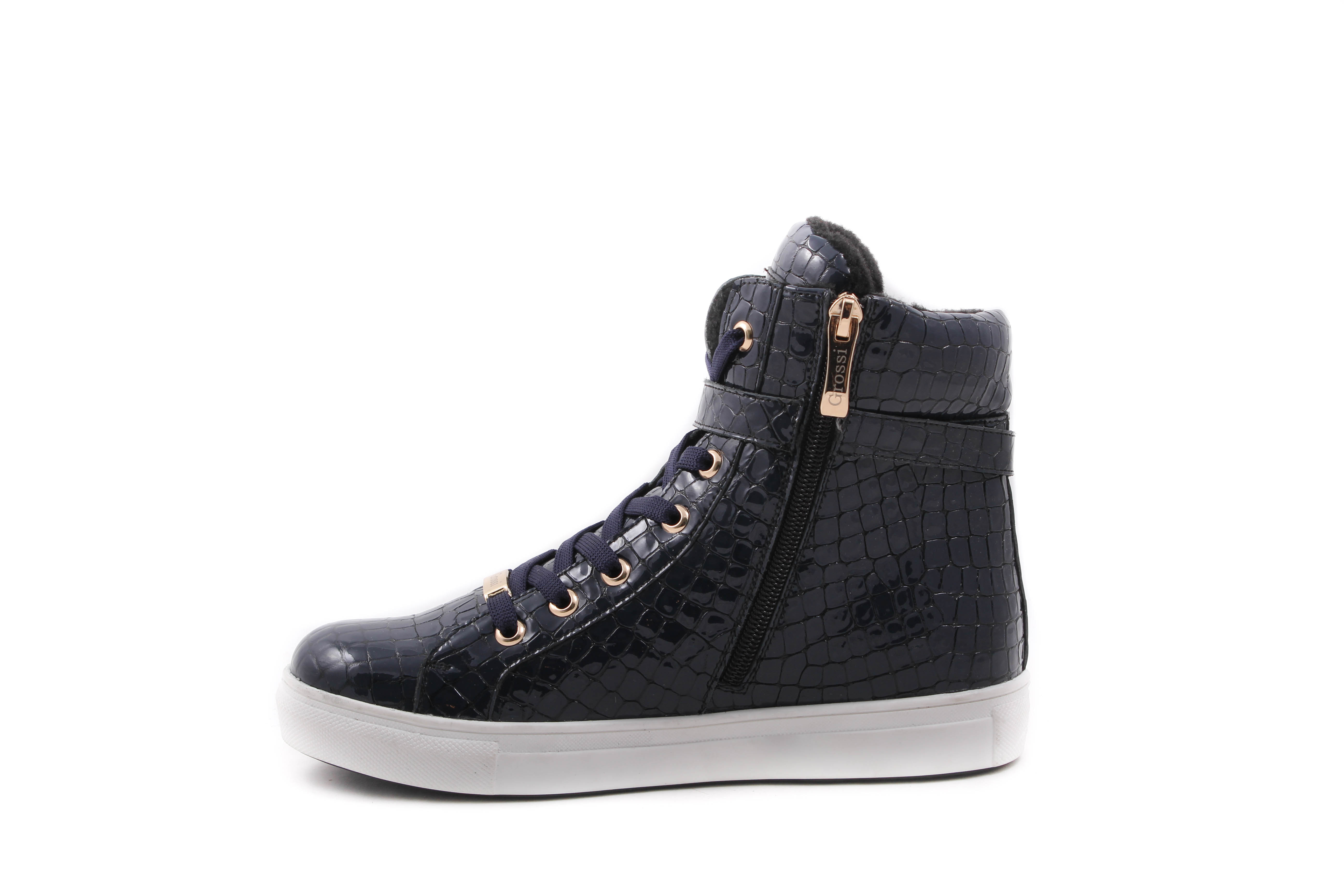 картинка Ботинки женские лаковые Grossi от магазина Pratik