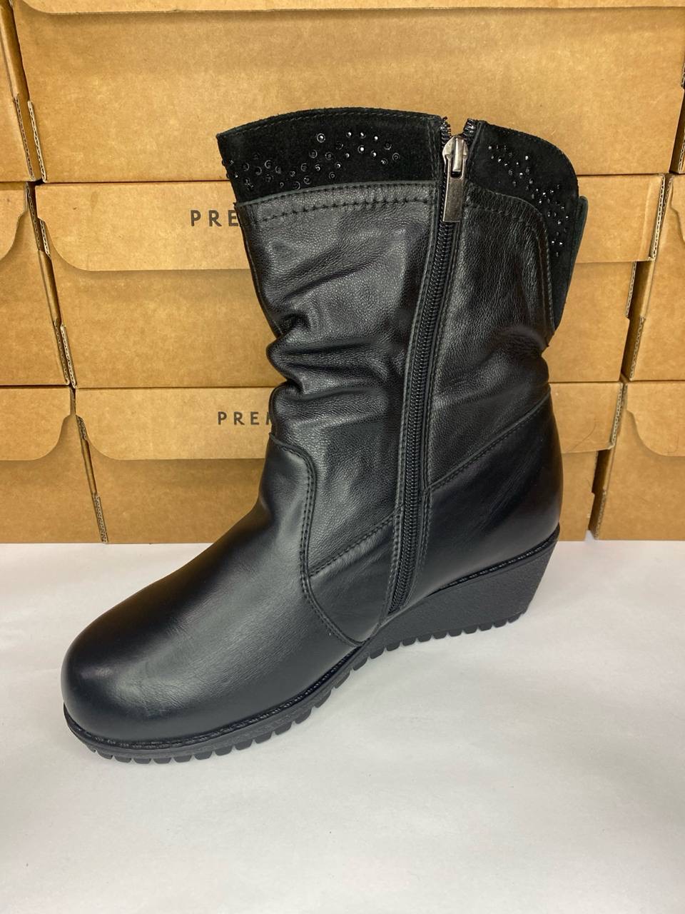 картинка Сапоги кожаные Benito от магазина Pratik