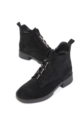 Ботинки замшевые Benito 1319/02/02 new- фото 1 - интернет-магазин обуви Pratik