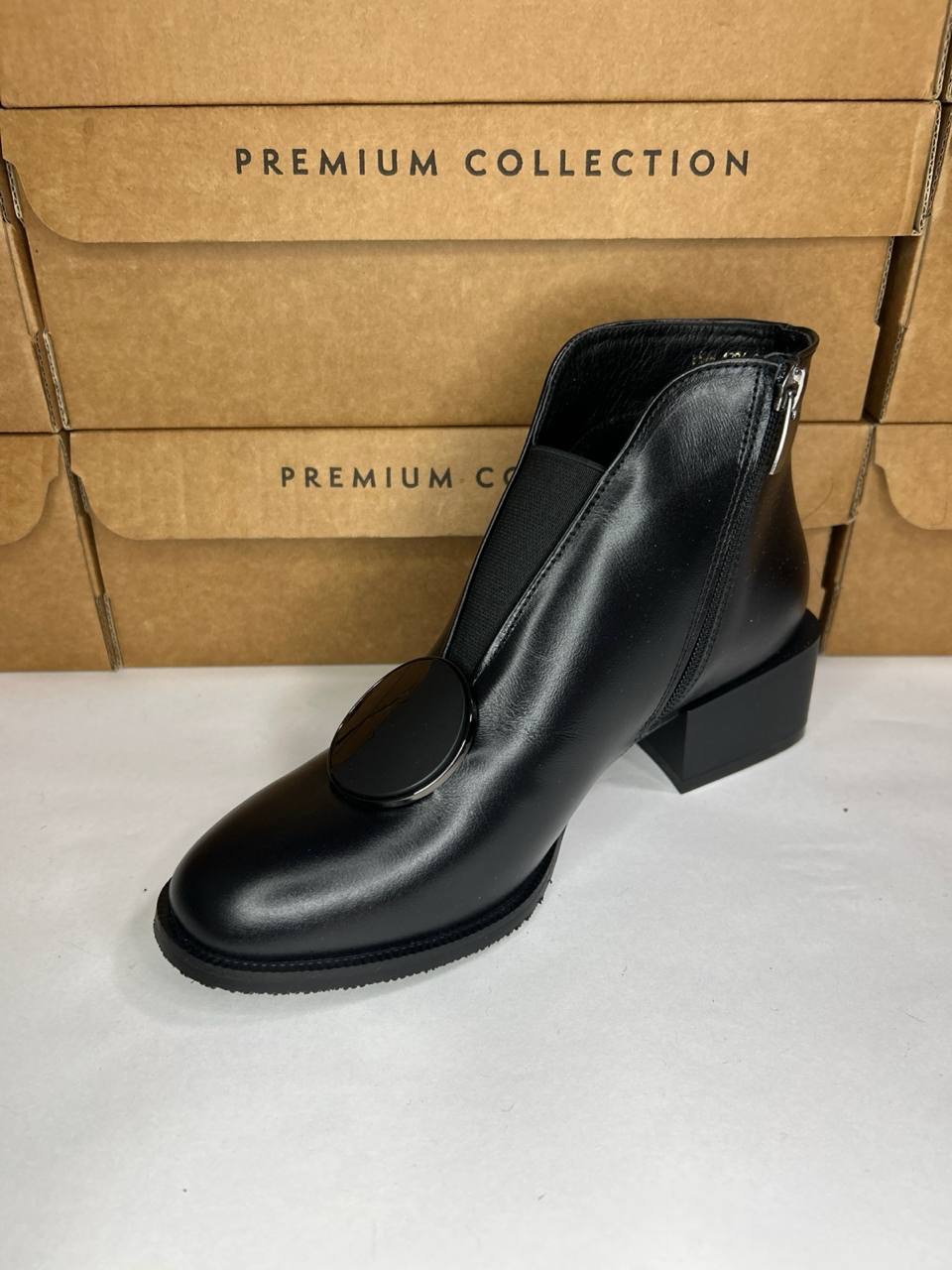 картинка Ботильоны кожаные Benito от магазина Pratik