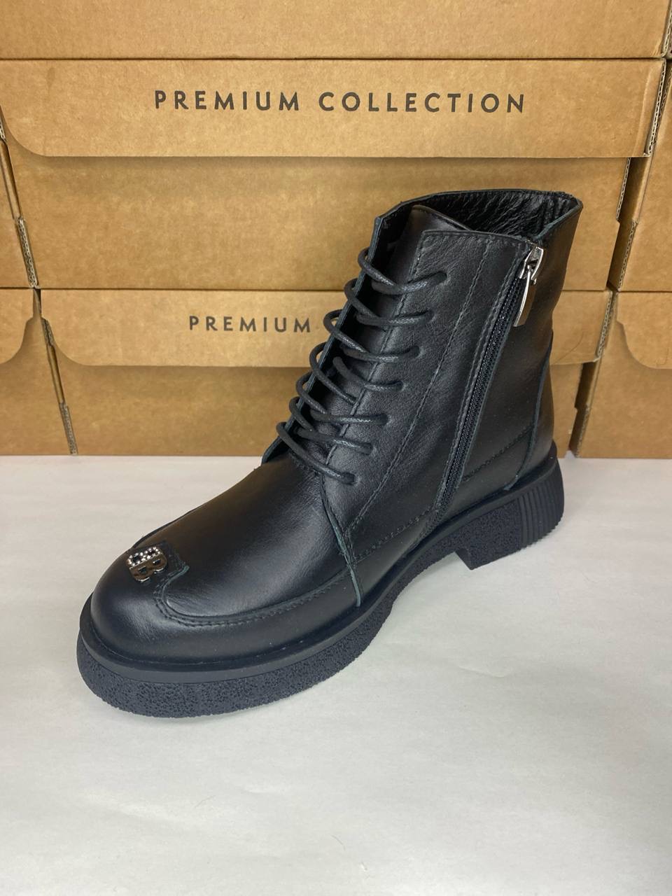 картинка Ботинки кожаные Benito от магазина Pratik