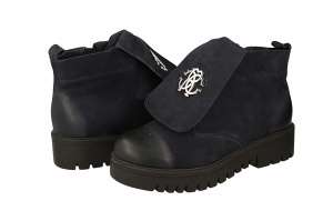 Ботинки нубуковые Gloria 42147/21- фото 1 - интернет-магазин обуви Pratik