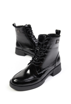 Ботинки кожаные Benito 1305/12/03 new- фото 1 - интернет-магазин обуви Pratik