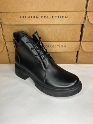 Ботинки кожаные Benito BE0997 new- фото 1 - интернет-магазин обуви Pratik