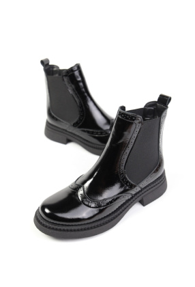 Ботинки кожаные Benito 1317/12/02 new- фото 1 - интернет-магазин обуви Pratik