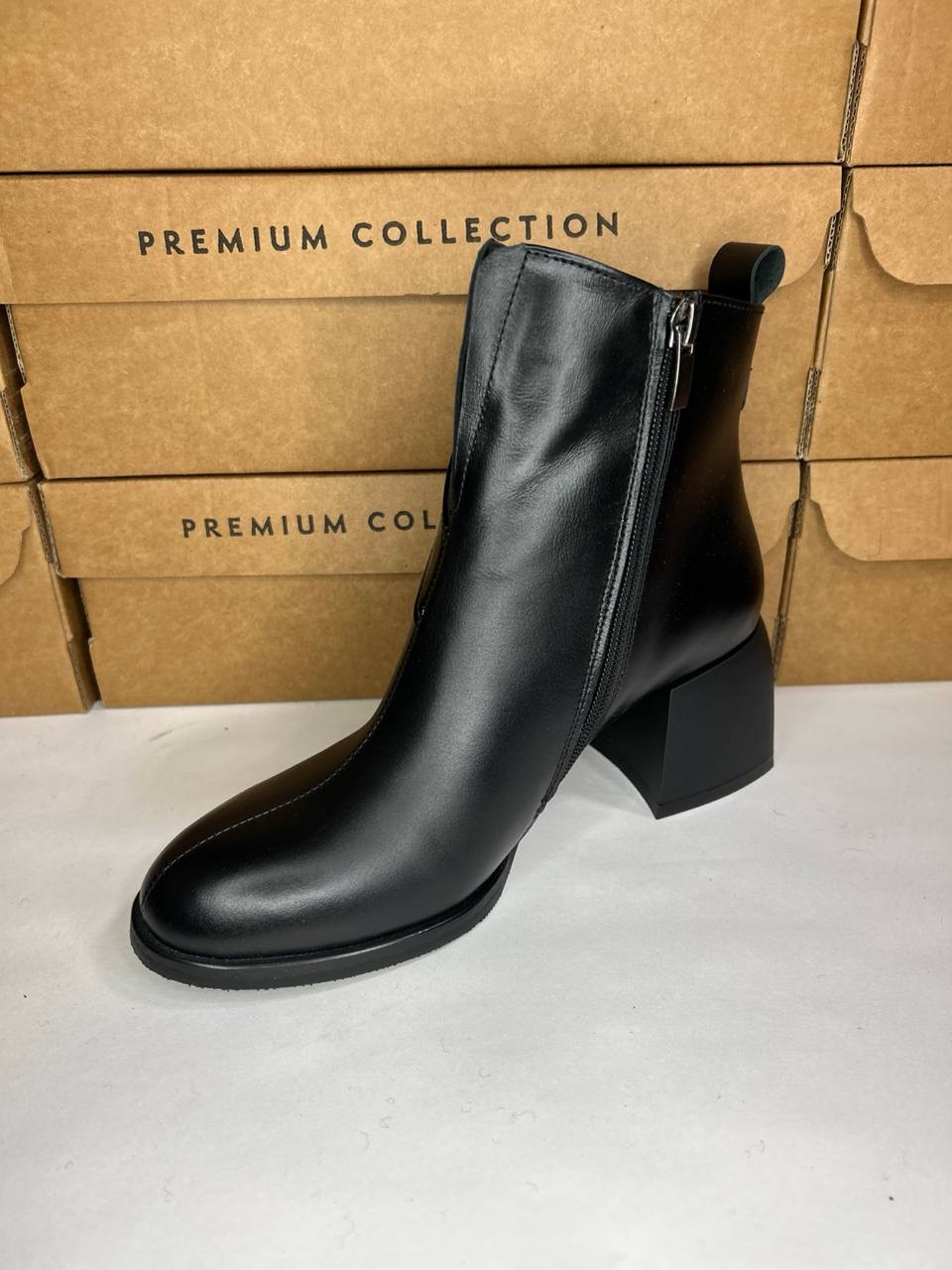 картинка Ботильоны кожаные Benito от магазина Pratik