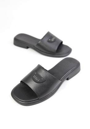 Шлепанцы кожаные Benito 0054-1/01 new- фото 1 - интернет-магазин обуви Pratik