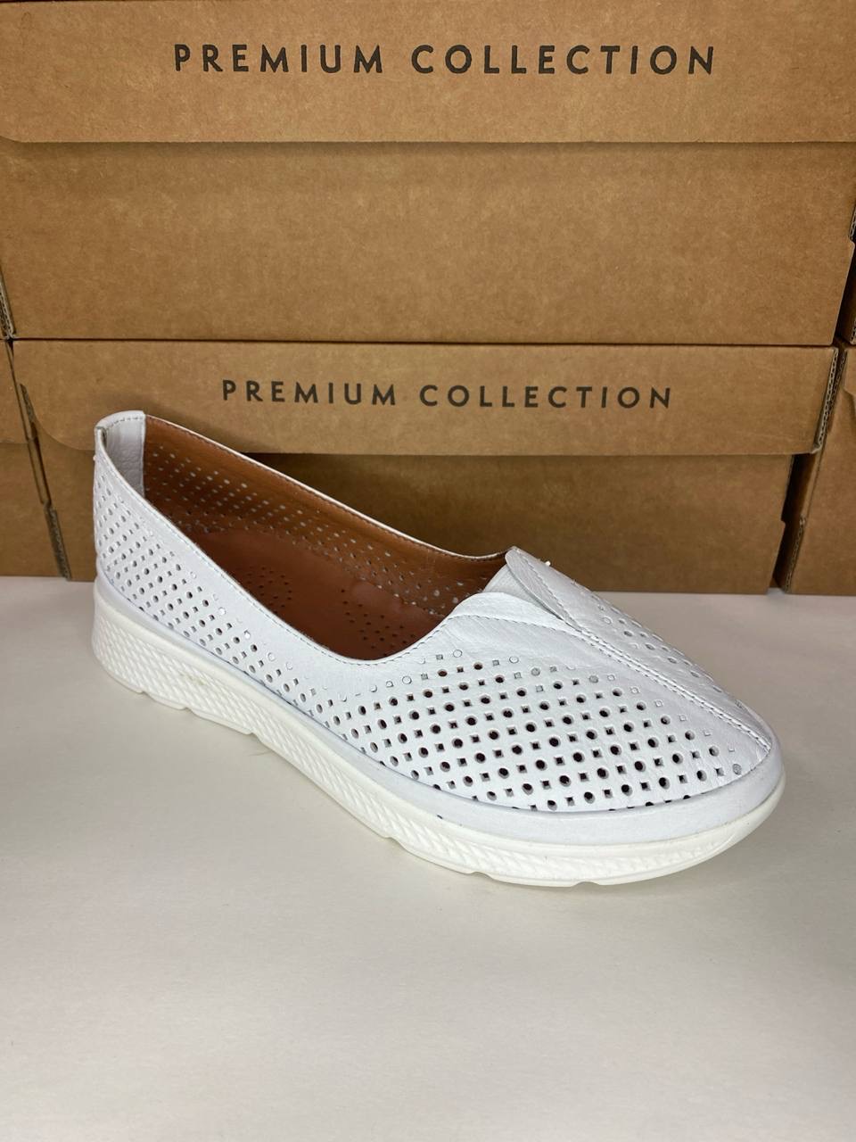 картинка Балетки кожаные Benito от магазина Pratik