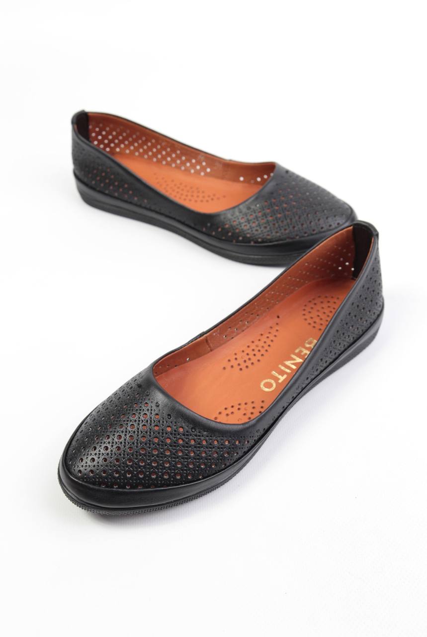 картинка Балетки кожаные Benito от магазина Pratik