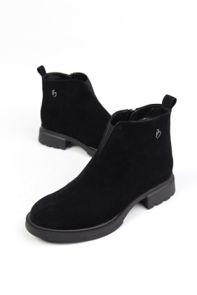 Ботинки замшевые Benito 1237/02/02 new- фото 1 - интернет-магазин обуви Pratik