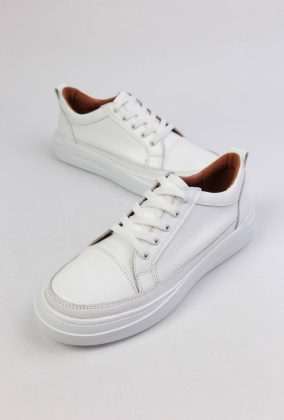 Кеды кожаные Benito BE0538 new- фото 1 - интернет-магазин обуви Pratik