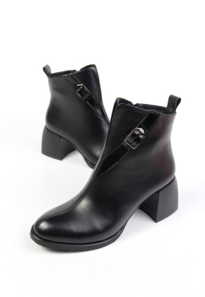 Ботильоны кожаные Benito 1287/01/02 new- фото 1 - интернет-магазин обуви Pratik