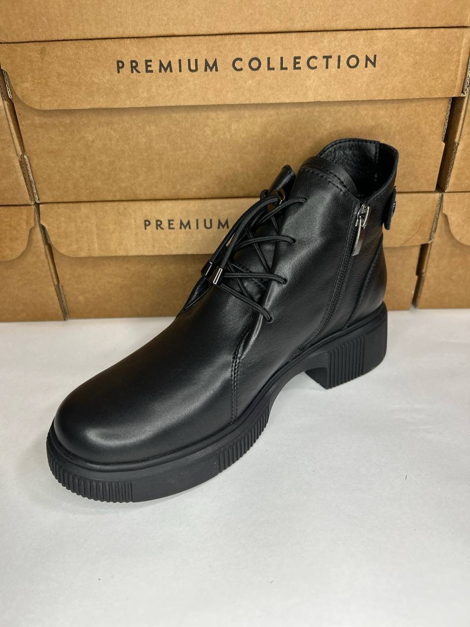 картинка Ботинки кожаные Benito от магазина Pratik