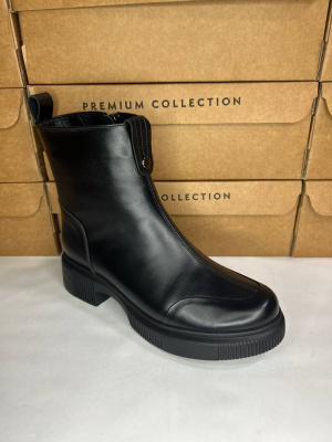 Ботинки кожаные Benito BE1099 new- фото 1 - интернет-магазин обуви Pratik