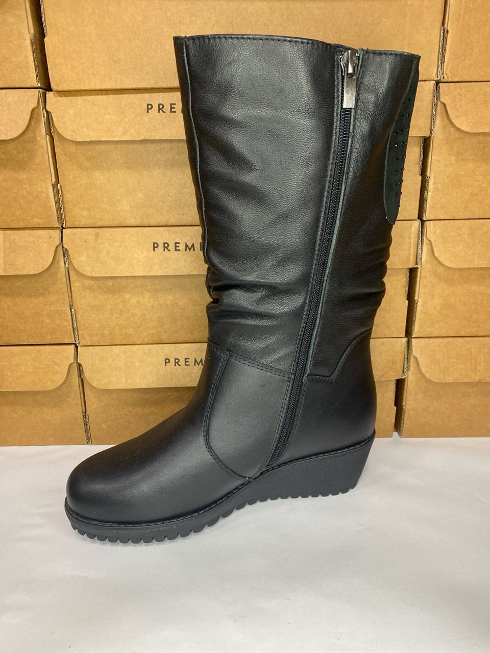 картинка Сапоги кожаные Benito от магазина Pratik