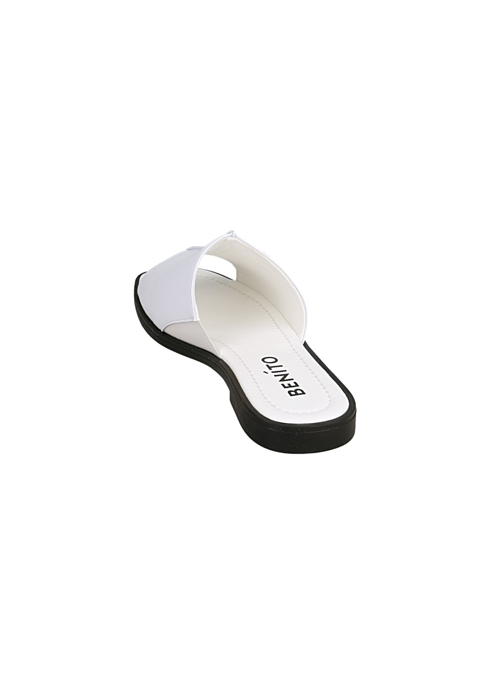 Шлепанцы кожаные Benito 0016/06/19 фото 5 - интернет-магазин обуви Pratik