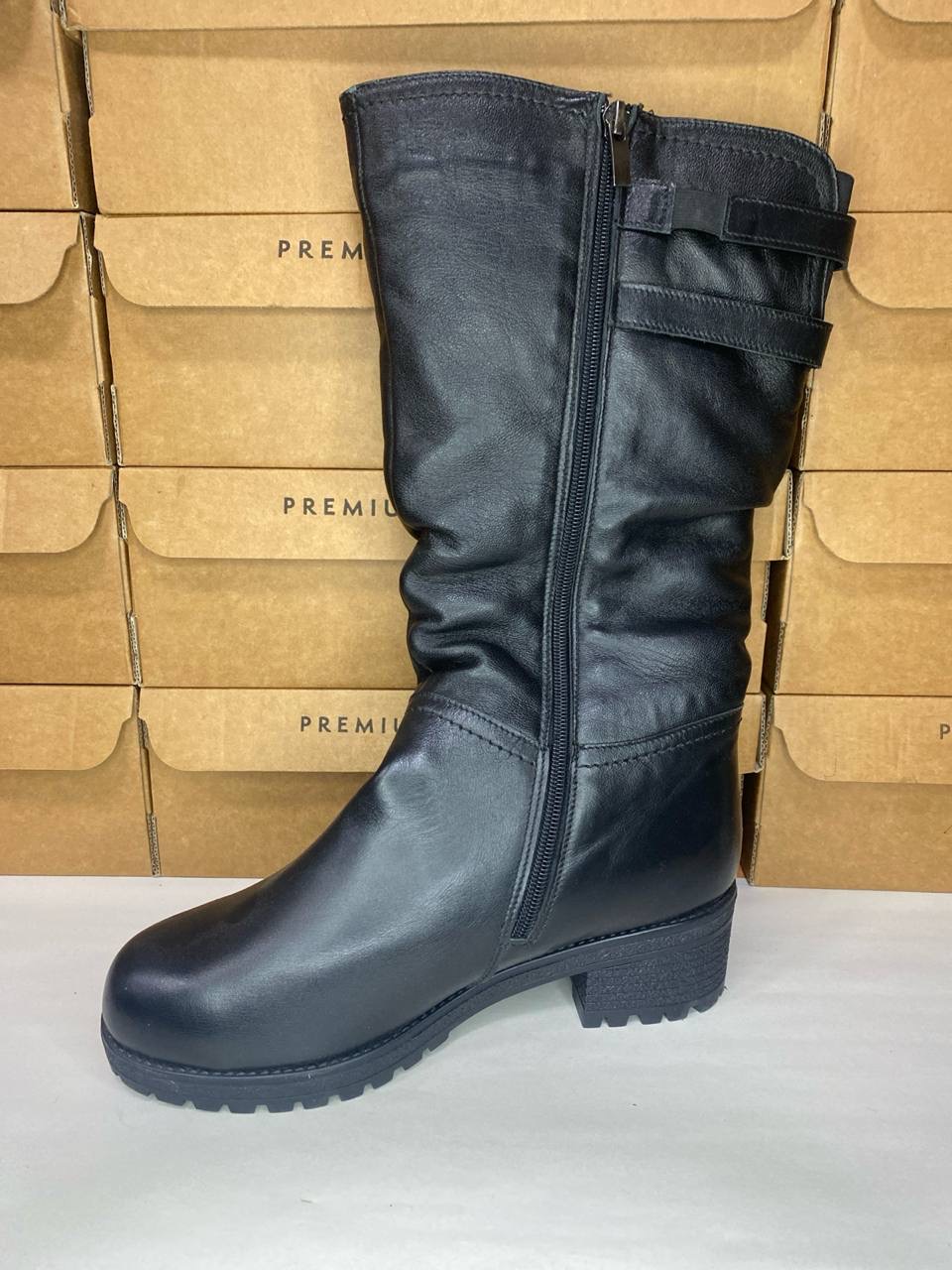 картинка Сапоги кожаные Benito от магазина Pratik