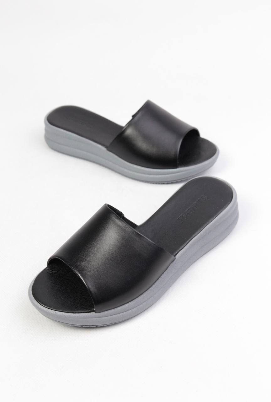 картинка Шлепанцы кожаные Benito от магазина Pratik