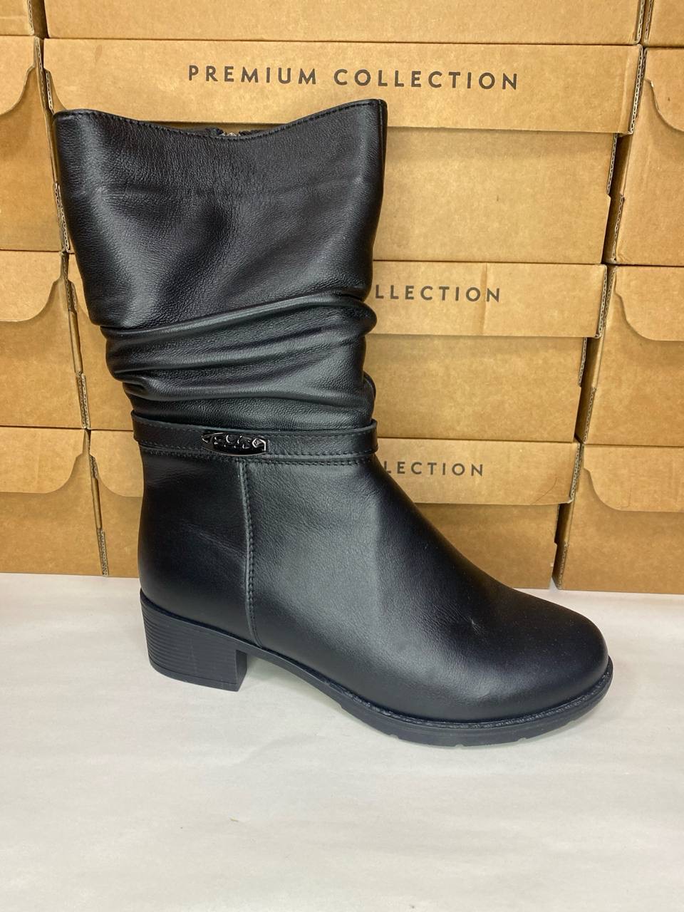 картинка Сапоги кожаные Benito от магазина Pratik