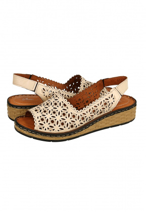 Босоножки кожаные Anna Luggi 1131-03- фото 1 - интернет-магазин обуви Pratik