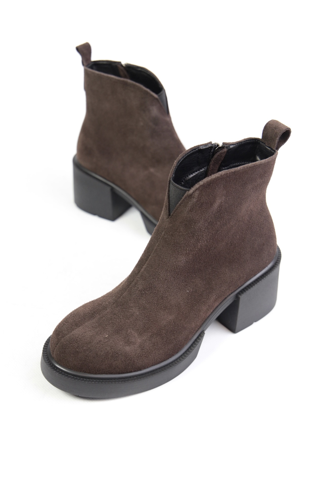 картинка Ботильоны замшевые Benito от магазина Pratik