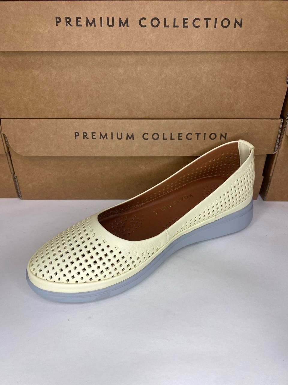 картинка Балетки кожаные Benito от магазина Pratik