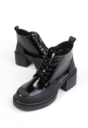 Ботильоны кожаные Benito 1281/12-01m/02 new- фото 1 - интернет-магазин обуви Pratik