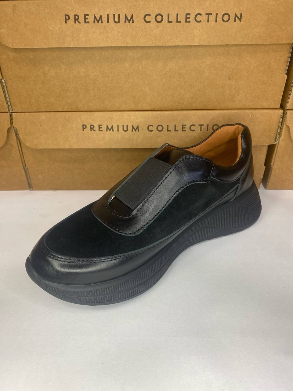 картинка Кроссовки кожаные Benito от магазина Pratik