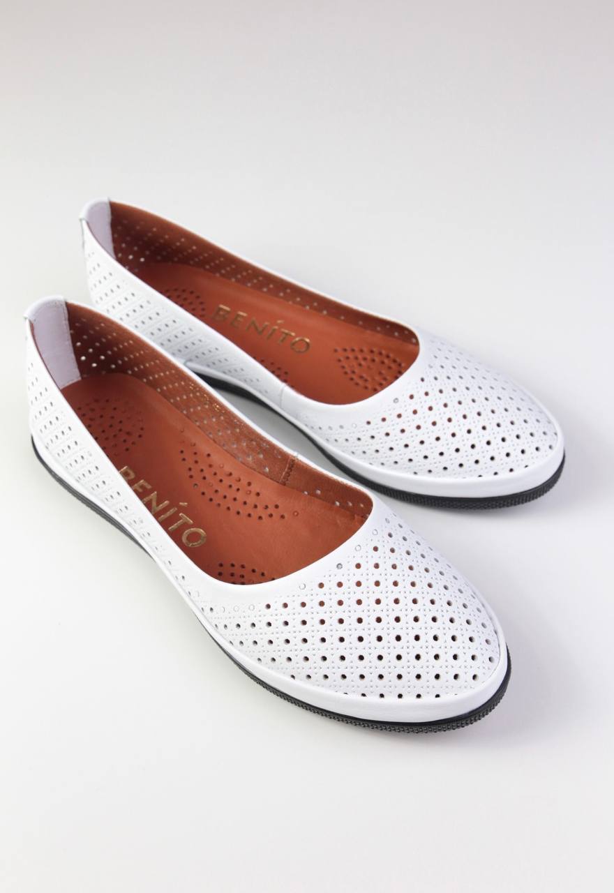 картинка Балетки кожаные Benito от магазина Pratik