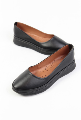 Балетки кожаные Benito 14032/2 new- фото 1 - интернет-магазин обуви Pratik